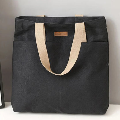 StudyTote: Versatile Canvas Bag for Books and Shopping | Green Gift Collective