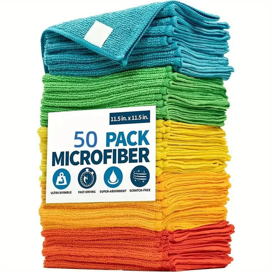 GreenClean: Microfiber Cleaning Towels Set | Green Gift Collective