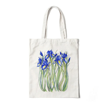 Blooming Beauty: Reusable Floral Canvas Tote | Green Gift Collective