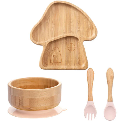 Bamboo Plates and Bowls for Kids | Green Gift Collective