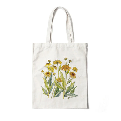 Blooming Beauty: Reusable Floral Canvas Tote | Green Gift Collective