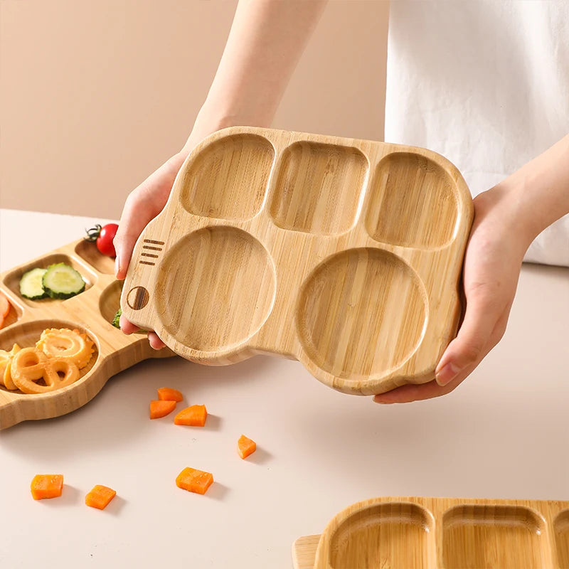 Bamboo Plates and Bowls for Kids | Green Gift Collective