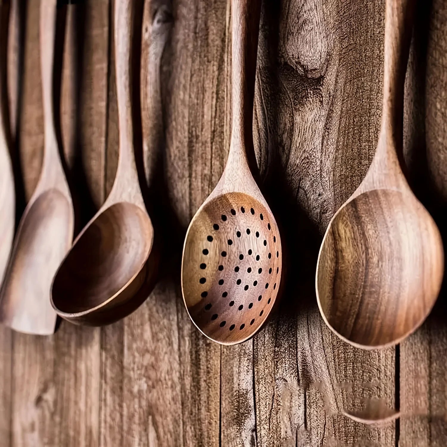 NatureServe: 5-Piece Wooden Kitchen Utensil Set | Green Gift Collective