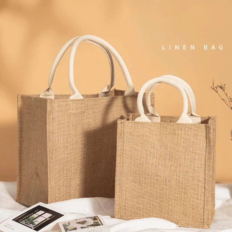 VintageCarry: Eco-Friendly Jute Beach Bag | Green Gift Collective