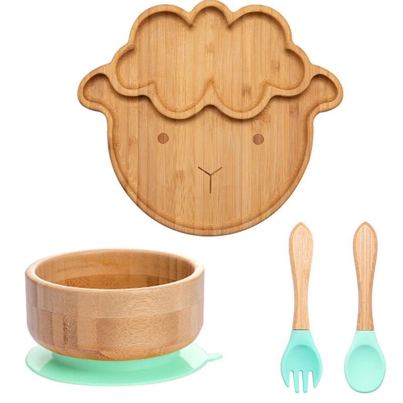 Bamboo Plates and Bowls for Kids | Green Gift Collective