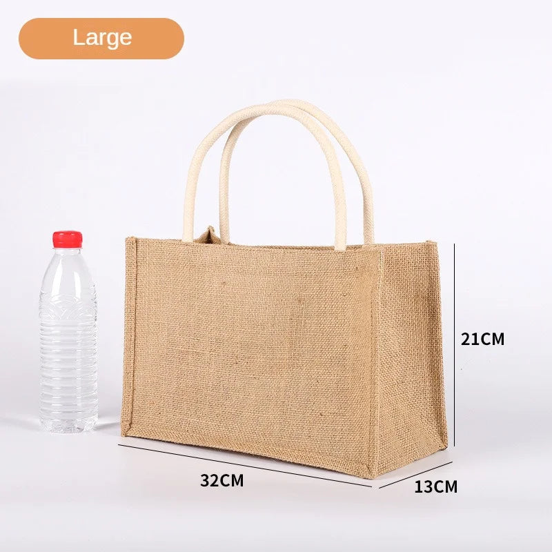 VintageCarry: Eco-Friendly Jute Beach Bag | Green Gift Collective