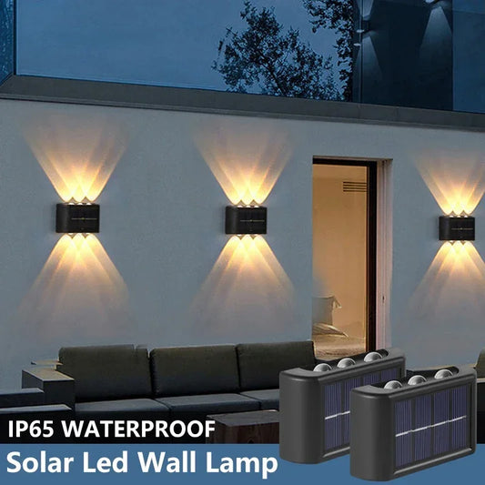 Power with Purpose: Solar Wall Lamp for Outdoor Illumination | Green Gift Collective