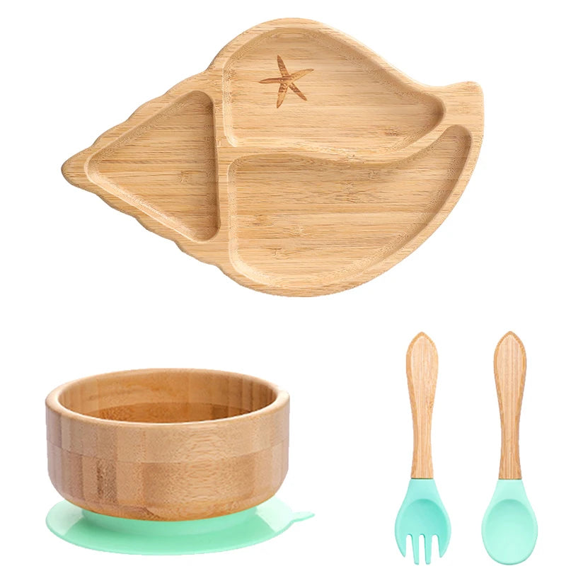 Bamboo Plates and Bowls for Kids | Green Gift Collective