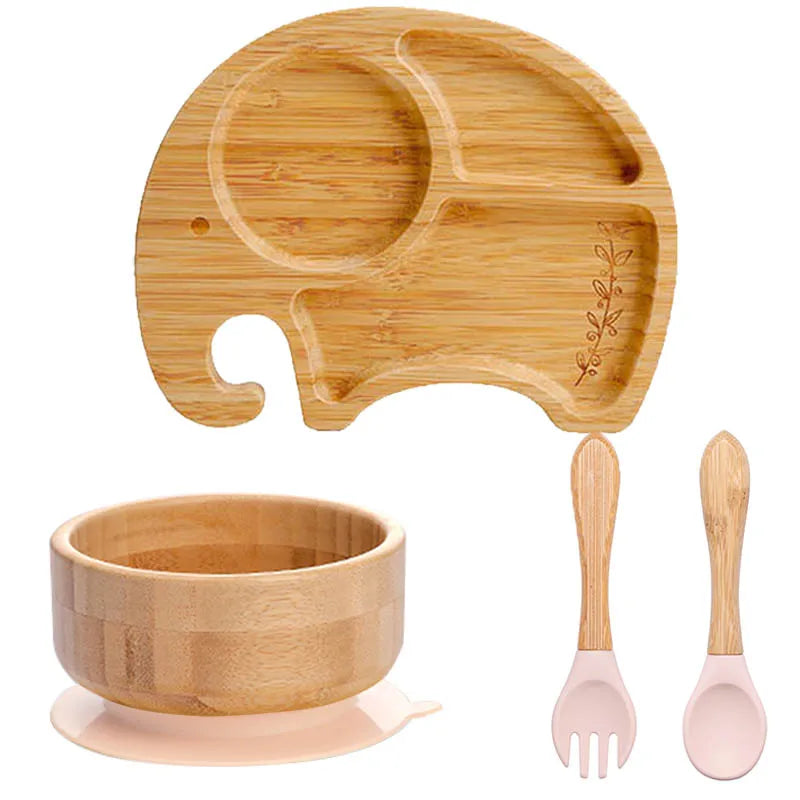 Bamboo Plates and Bowls for Kids | Green Gift Collective