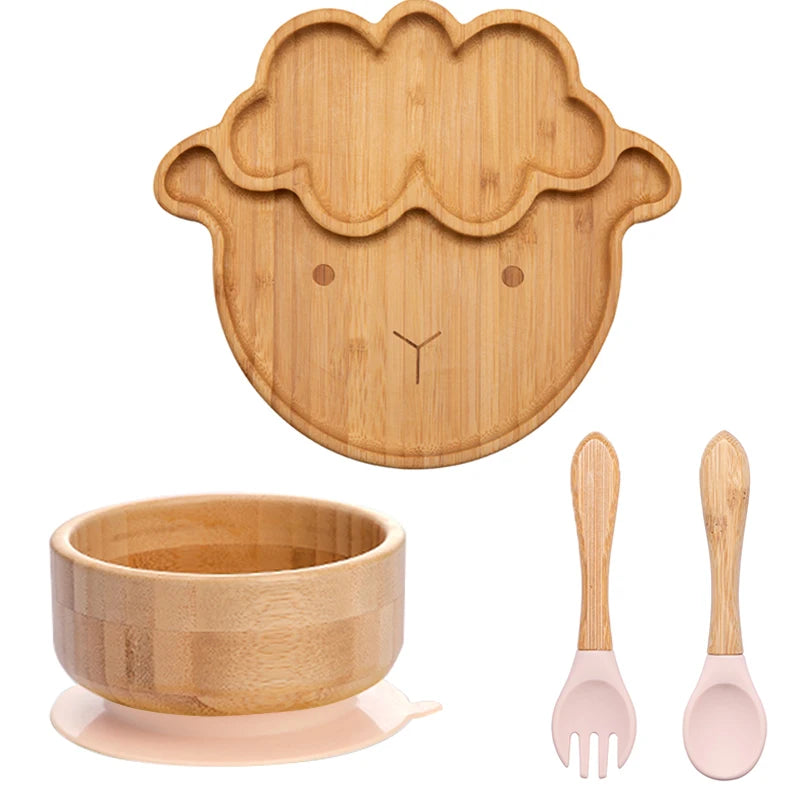 Bamboo Plates and Bowls for Kids | Green Gift Collective