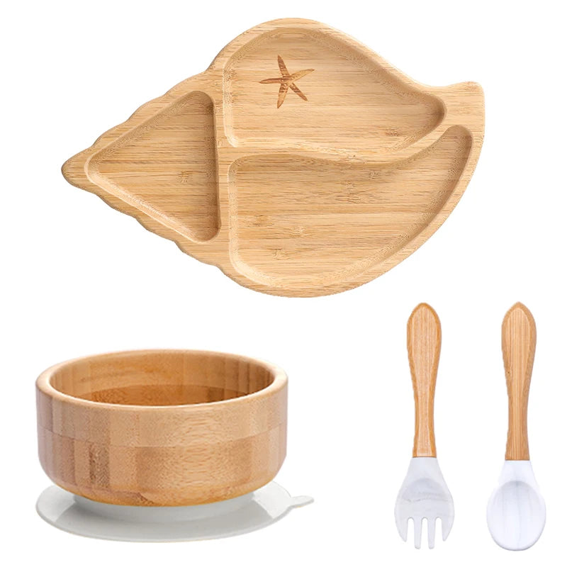 Bamboo Plates and Bowls for Kids | Green Gift Collective