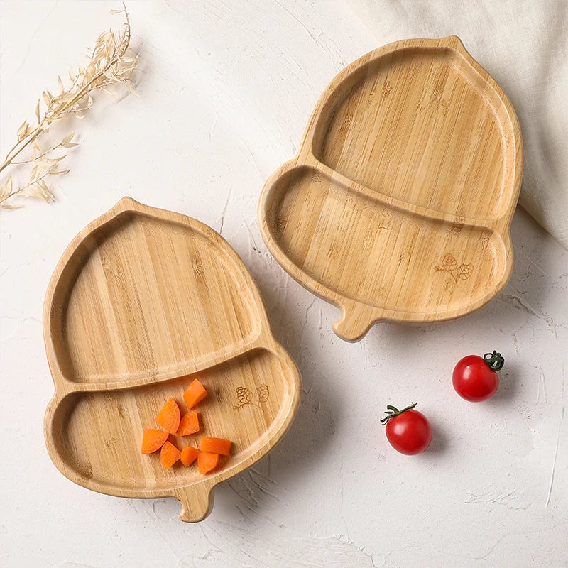 Bamboo Plates and Bowls for Kids | Green Gift Collective