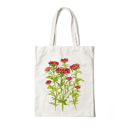 Blooming Beauty: Reusable Floral Canvas Tote | Green Gift Collective